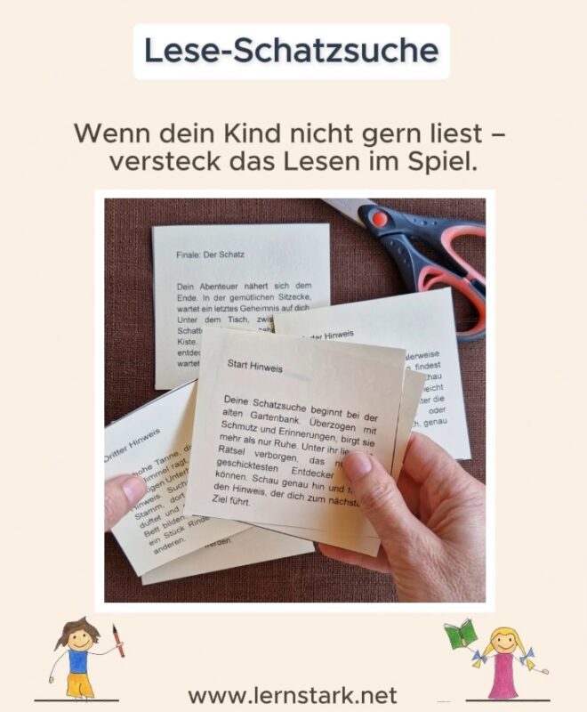 Lese-Schatzsuche