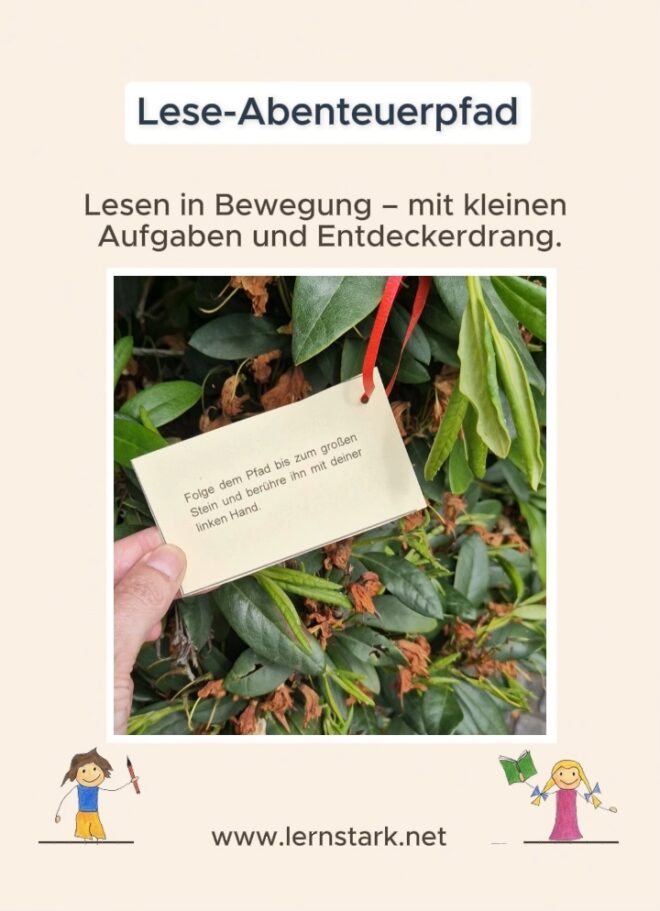 Lese-Abenteuerpfad